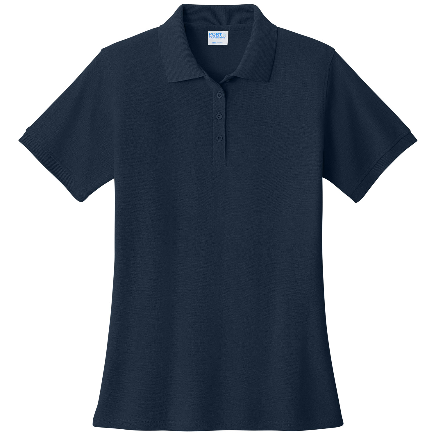 42 - Port & Co™ Women's Core Blend Pique Polo - Image 3