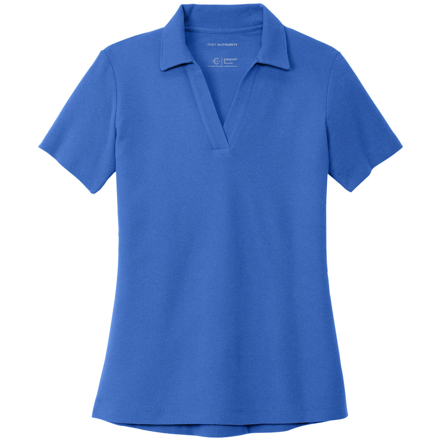 44 - Port Authority® Women's C-FREE® Cotton Blend Pique Polo - Image 5