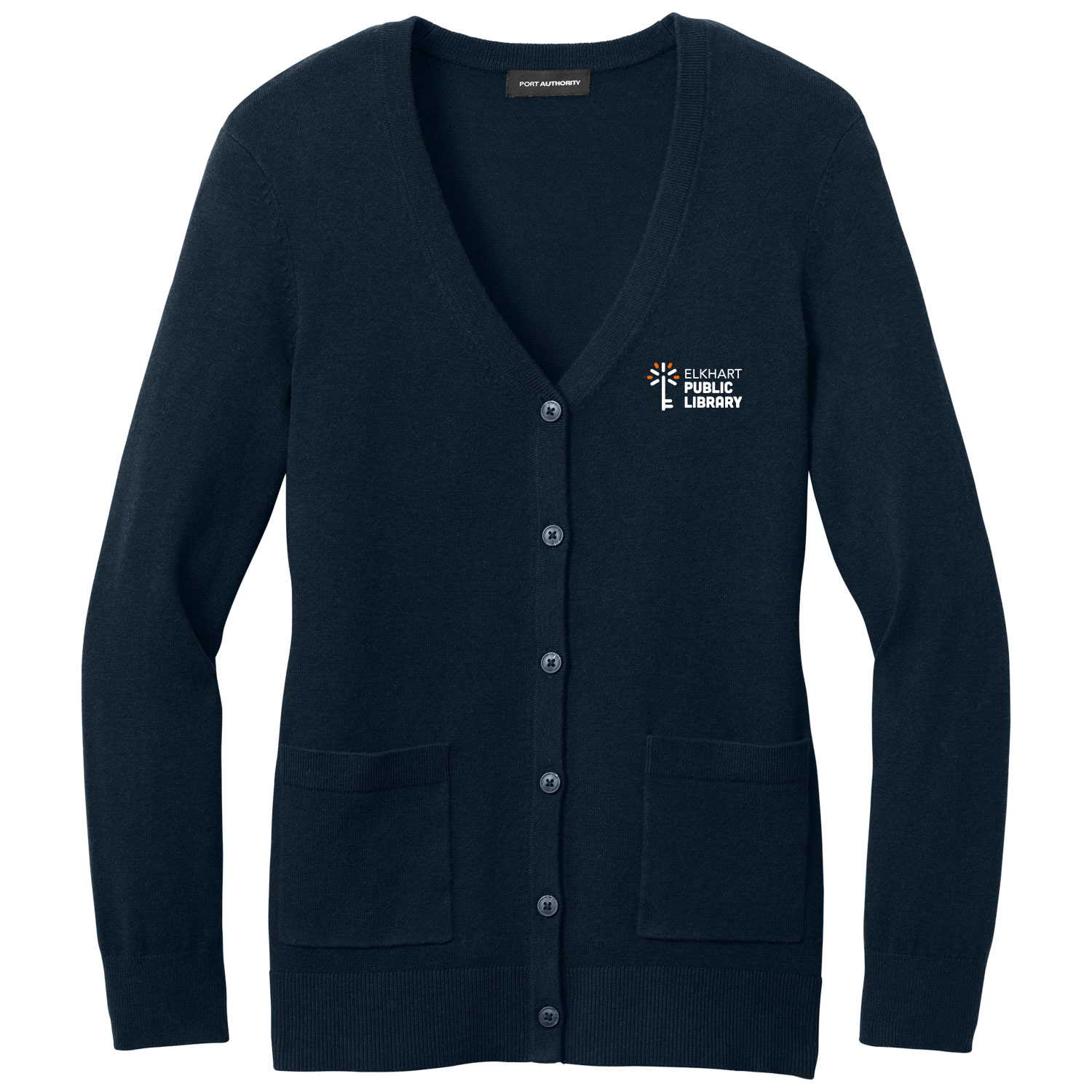 26 - Port Authority® Women’s Easy Care Button-Up Cardigan Sweater
